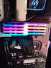 芝奇（G.SKILL）32GB(16G×2)套装 3200频率 DDR4 台式机内存 幻光戟RGB灯条/三星B-Die(C14) 实拍图
