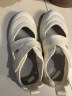 无印良品（MUJI）男女通用运动凉鞋（男士/女士）男款女款 忍者鞋 鞋子 EKB12A3S 米白色 S 240MM/38码（2.0） 实拍图
