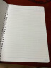 国誉(KOKUYO)Campus 学生软线圈笔记本子记事本记录本子 水彩絮语 B5 40张 粉色 WSG-SRDB540P 实拍图