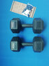 艾美仕（AiMeiShi）哑铃男士健身家用器材女练臂肌一对六角包胶亚玲10kg套装组合学生 7.5KG单只 实拍图