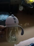 小袋鼠巴布恐龙乐园保温杯/恐龙ppsu水杯专用配件：咬吸吸嘴/重力球/背带等 V字形吸嘴+重力球吸管 实拍图