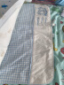 喜亲宝（K.S.babe)婴儿隔尿垫凉席二合一宝宝可洗尿垫竹纤维尿片新生儿隔尿垫柔软防水月经垫（75×60cm蓝色） 实拍图