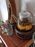 豪韵耐高温加厚玻璃煮茶壶大容量泡茶壶喷淋式煮茶器烧水全玻璃煮茶炉 C款 蒸煮茶壶 1300ml 实拍图