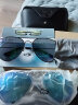 AHT墨镜男女彩膜太阳镜司机偏光驾驶镜经典飞行员眼镜偏光太阳镜 蓝色特价AP0002C2 实拍图