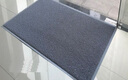 家富美定制欢迎光临地毯纯色无字塑料丝圈迎宾毯玄关电梯门口防滑毯 灰色无字拉丝压边地毯 120cmx180cm无字 实拍图