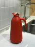 雷德夫（LEIDFOR）B2 保温水壶 家用小型 玻璃内胆咖啡壶热水暖壶 暖瓶保温壶 珊瑚红 1000ml 实拍图