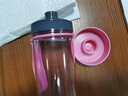 富光 塑料杯水杯男女便携运动水杯大容量户外水杯防漏学生杯太空杯子 灰色-升级材质 1000ml 实拍图