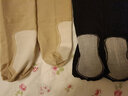 浪莎3双过膝袜女120D天鹅绒日系及膝长筒高筒春秋冬小腿JK长袜半截袜子 【过膝袜】黑2肤1 均码【推荐80-135斤】 实拍图