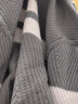 南极人（Nanjiren）毛衣男秋冬季长袖T恤针织衫男士打底衫毛衫圆领衣服男装秋冬装 207圆领蓝色 2XL 晒单实拍图