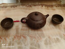 倒把西施 紫砂壶纯手工宜兴紫砂泡茶壶茶具套装 紫泥东坡石瓢 刻绘石瓢 实拍图