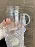 怡斯佳 双层玻璃杯保温水杯 办公室商务茶水分离杯 玻璃 男泡茶杯  便携式车载透明过滤水杯 定制刻字 银色320ml 360ml 实拍图