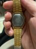 卡西欧（CASIO）手表 经典方块小金表时尚ins复古男表女表情侣表夜光电子表 A168WG-9W 36mm表盘男款 实拍图