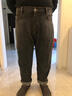 海沛尼克牛仔裤男直筒宽松弹力大码高腰长裤子男加肥加大深裆男裤 W01灰色 40 (3尺) 实拍图