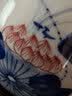 傲世景德镇陶瓷器新中式青花瓷水培插花瓶工艺品客厅摆件博古架装饰品 雨濯清荷三叶荷（配木质底座） 实拍图