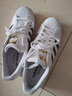 阿迪达斯（adidas）三叶草男鞋女鞋 25秋新款金标贝壳头情侣款运动时尚潮流休闲板鞋 黑/金标贝壳头/偏大 SUPERSTAR 41 内长255mm 实拍图