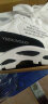 然奥鞋子男春秋季新款网面透气百搭休闲男鞋青少年软底跑步运动老爹鞋 YJ-2005白蓝色 40 实拍图