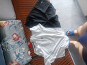 特步（XTEP） 运动套装男夏季潮流跑步篮足球服男士速干衣短袖短裤综训两件套 力荐-白色(速干弹力,裤子有口袋) 4XL /195 实拍图
