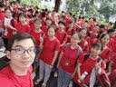 潮印雅堂 纯棉短袖文化衫定制T恤工衣定做工作服同学聚会周年订做广告衫定制班服印logo圆领衣服订制 【款式①-26支普梳棉】白色 XL 实拍图