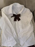 【JK制服官方】正版jk制服秋季女基础款长袖衬衫全套职业百褶格裙日系元气少女校供感套装童 沙华+长袖衬衫+领花 XS【75斤左右】 实拍图