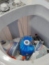 奥克斯（AUX）洗鞋机半全自动小型脱水机家用刷鞋机洗脱水一体洗衣袜机带烘干脱水 升级中款-洗2-3双【蓝光除菌+95%地区隔日达】 实拍图