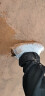博沃尼克 防雨鞋套男女加厚底雨鞋 防水鞋套便携式防滑耐磨雨靴套成人非一次性透明平底白色40-41 实拍图