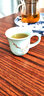 古笙记  手绘描金景德镇陶瓷茶杯单杯家用水杯子品茗水杯子主人杯单只 青瓷梅花把手杯 实拍图