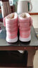 哈比熊童鞋儿童雪地靴男童靴子加绒棉鞋女童短靴AW7089 粉色(迷彩)36码 实拍图