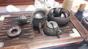 鼎器 原矿紫砂茶具套装整套家用送礼办公功夫杯陶瓷茶道茶壶手工紫泥 08款：19件荷韵紫砂 实拍图