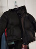 左西男童羽绒服2025冬季新款儿童三防加厚面包服长款外套 黑色110 实拍图