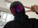 Flow Theory滑雪镜双层防雾磁吸镀膜抗UV滑雪眼镜护目镜滑雪装备 黑框紫红片 实拍图