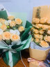 梦馨鲜花鲜花速递11朵红玫瑰礼盒花束送女友全国同城配送 33朵玫瑰混搭礼盒 实拍图