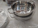 吉度（jidu）小蒸锅304不锈钢小型蒸锅家用蒸煮炖加厚双2多层带蒸笼电磁炉汤锅 汉-304钢小蒸锅（3-4人用） 24cm 实拍图