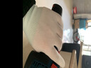 手套劳保耐磨工作PU涂指涂掌尼龙浸胶挂胶劳动胶皮防滑防护涂层薄款夏季工作防护带胶挂胶超薄无尘透气白色 【涂指/指尖浸胶】白色12双装 M（男女通码） 实拍图