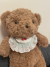 捉趣（ZHUOQU）小熊玩偶兔子毛绒玩具安抚床上抱枕泰迪公仔布娃娃睡觉抱生女孩子 棕色小熊--比尔 40cm 晒单实拍图