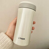 虎牌（TIGER）保温杯水杯杯子超轻保冷杯不锈钢时尚男女真空杯MMK-A35C 350ml 珠光白WP350ml 实拍图