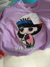 奥米鼠4到12岁11女童装10春秋季9小女孩8儿童7休闲6卫衣服5运动三件套装 紫罗兰 140 实拍图