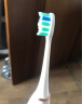 澳松（AOOSSI） 适用于电动牙刷头罗曼多希尔千山X1/Q5/Q7/Q全系列成人通用替换牙刷头 黑色-柔软亮白一盒（3支） 实拍图