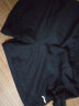 李宁（LI-NING)羽毛球服女款短裤休闲运动速干短裤AKSR612-2标准黑XL码 实拍图