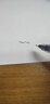 爱好（AIHAO）全针管大容量中性笔签字笔学生考试办公用品专用笔黑色巨能写水性笔红色速干笔 8763黑色透明杆0.35全针管12支 实拍图