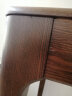 NITORI宜得利家居 家具 实木桌办公桌写字桌书桌实木桌电脑桌 维克 深棕色 实拍图