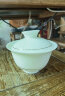 苏氏陶瓷（SUSHI CERAMICS）手绘描金羊脂玉白瓷茶具套装10个功夫茶杯泡茶壶盖碗大套组礼盒装 晒单实拍图