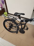 Jeep 吉普自行车折叠山地车前后双减震碟刹变速山地自行车-战神 战神LAND-黑色（双减震） 24速24寸（适合身高1.5~1.75m） 实拍图