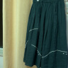斯琴（siqin）2023夏季新品女苎麻绿色松紧腰系带刺绣半身裙长裙 BCXQ00604 绿色 M 晒单实拍图