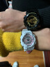 卡西欧（CASIO） 情侣手表一对情侣对表礼盒G-SHOCK GIRLS baby-g火烈鸟情侣款 GA-110GB/BA-110XRG-1A 实拍图