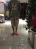 馨爱百年睡衣女夏天短袖纯棉韩版休闲甜美女士七分裤家居服可外穿薄款套装 QH5318 2XL 实拍图