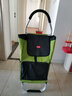 匠者折叠购物车便携轻便铝合金手拉车购物小拖车家用拉杆买菜车小拉车 青草绿六轮款铝合金购物车创新款 实拍图