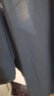 杉杉（SHANSHAN）【吸湿透气】短袖t恤男夏季含桑蚕丝含棉打底衫男士商务休闲上衣 灰蓝色 175 晒单实拍图