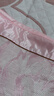 富安娜家纺 冰丝凉席单人席子1.5米双人提花席三件套 粉色 三件套- 1.8米床- 180cm*200cm 实拍图