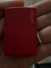 ZIPPO打火机防风煤油之宝红哑漆套装打火机油生日礼物送男友送长辈精选 红哑漆 套装 实拍图