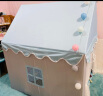 小斑鸠（little dove）儿童帐篷室内游戏屋/公主房玩具礼物 粉色小屋(配套棉垫+实木杆) 实拍图